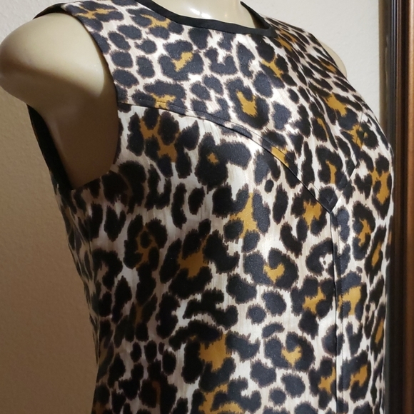 J. Crew  Animal print Mini Dress - Picture 4 of 7